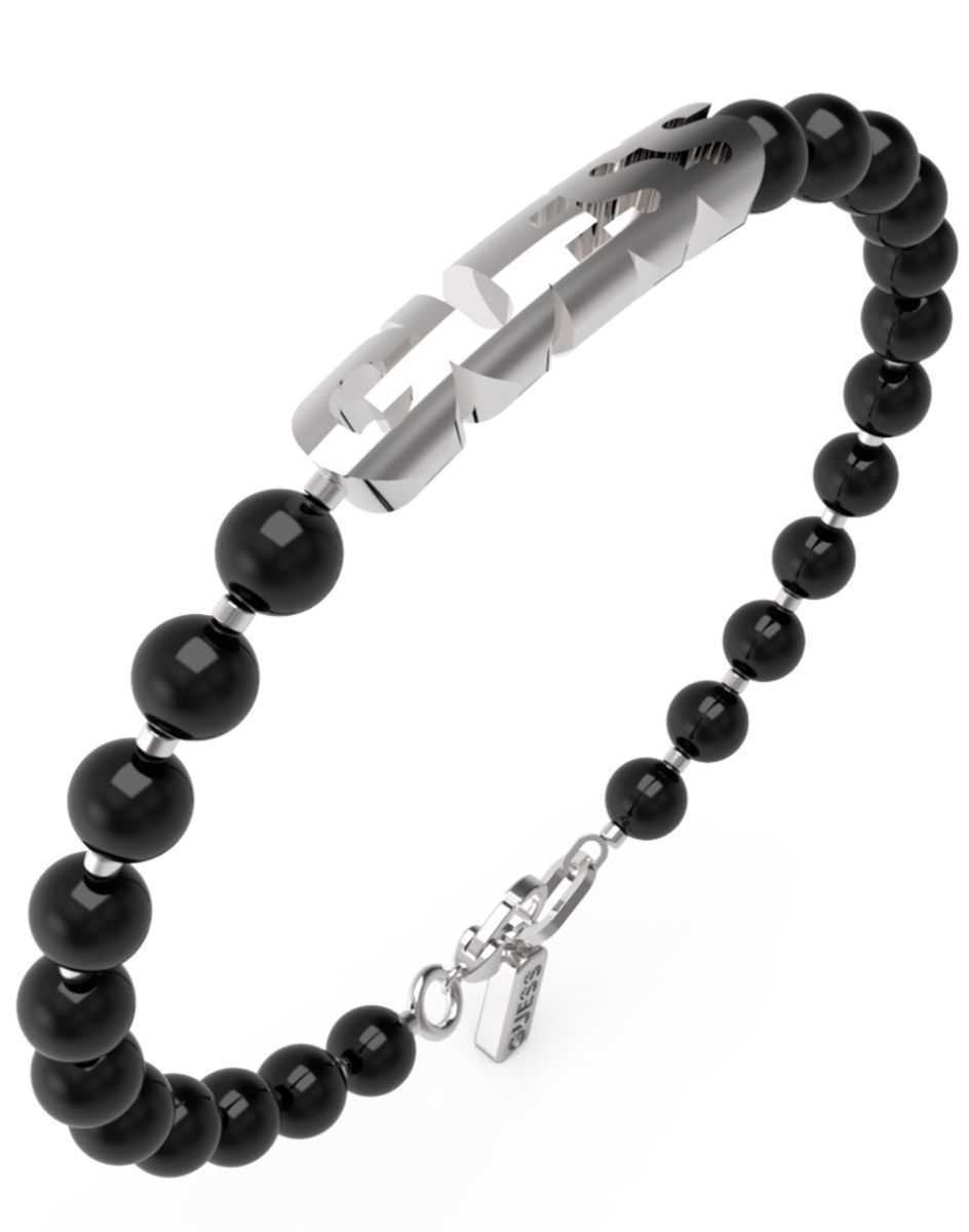 GUESS Edgy onyx bracelet JUMB04059JWSTBKL