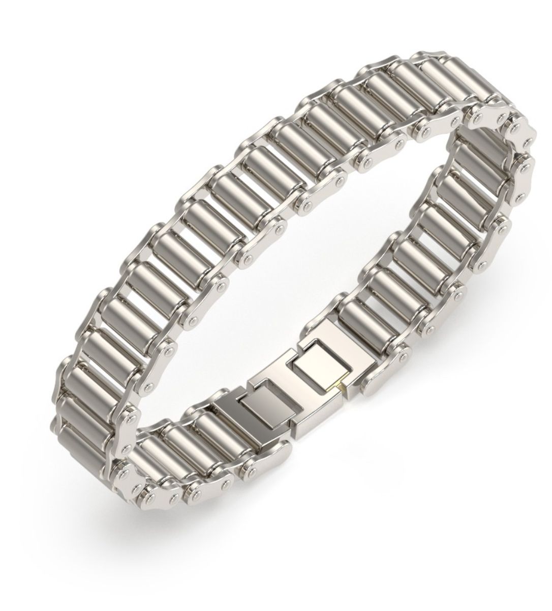 GUESS Race silver-colored bracelet JUMB04411JWSTT/U