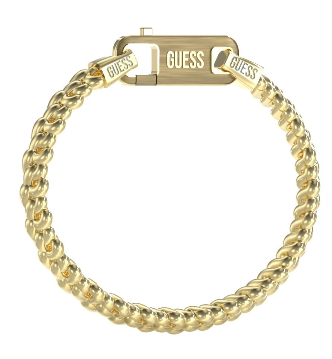 GUESS Pitstop gold-colored bracelet JUMB04446JWYGL