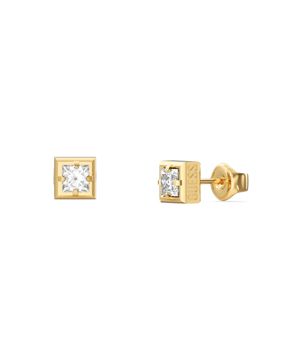 Guess Barrio gold-plated earrings JUME06075JWYGT/U