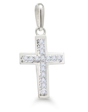 Goldpendant cross K-P61488ZW