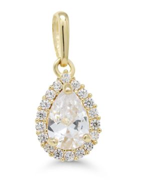 Goldpendant drop Halo K-P63958Z
