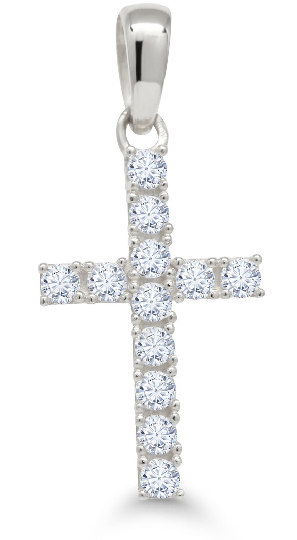 Goldpendant cross K-P64664ZW