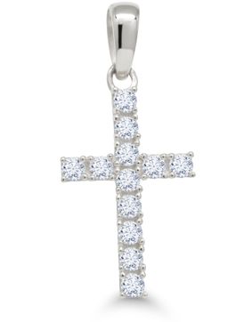 Goldpendant cross K-P64664ZW