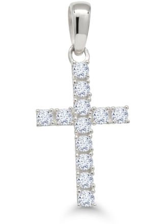 Goldpendant cross K-P64664ZW