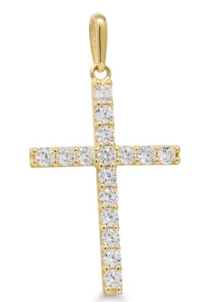 Goldpendant cross K-P66696Z