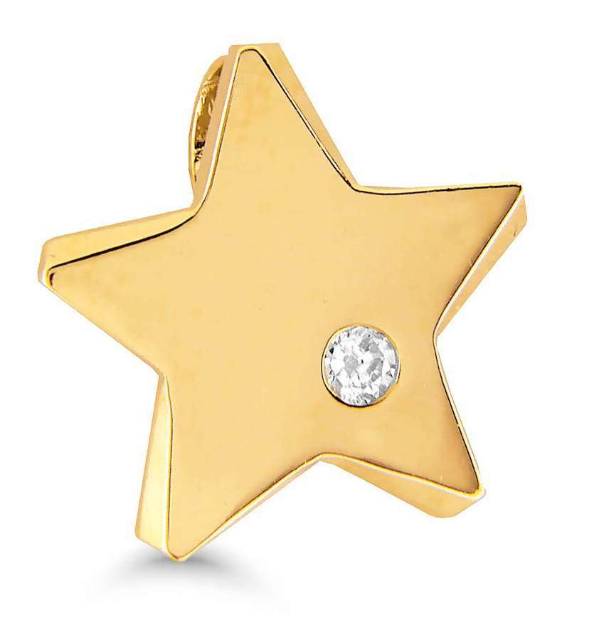 Goldpendant star K-P70864Z