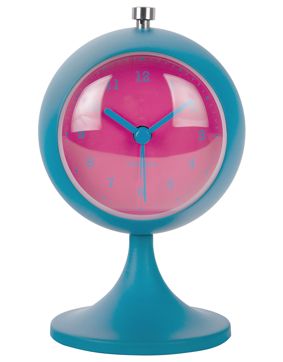 Karlsson alarm clock Funky Retro bright blue KA5991BB