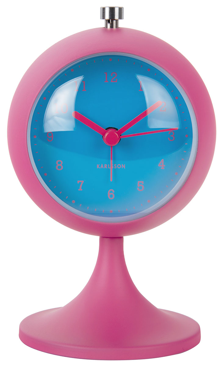Karlsson alarm clock Funky Retro bright pink KA5991BP