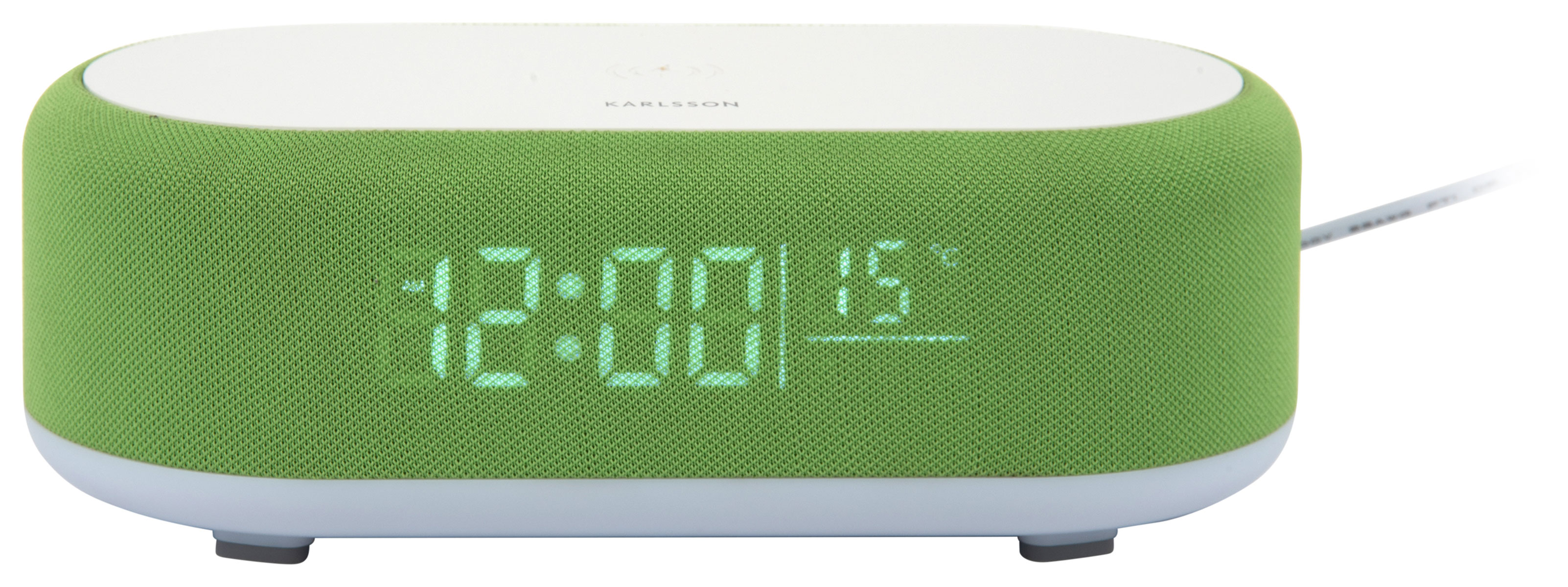 Karlsson Vogue alarm clock with smartphone charging KA6033BG