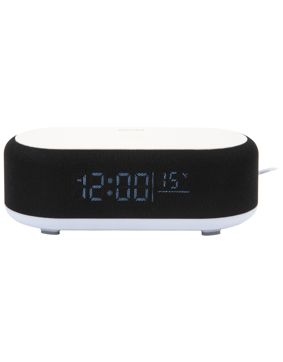 Karlsson Vogue alarm clock with smartphone charging KA6033BK