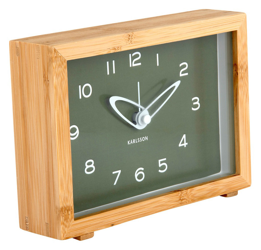 Karlsson alarm clock Tipico luxury green KA6034GR