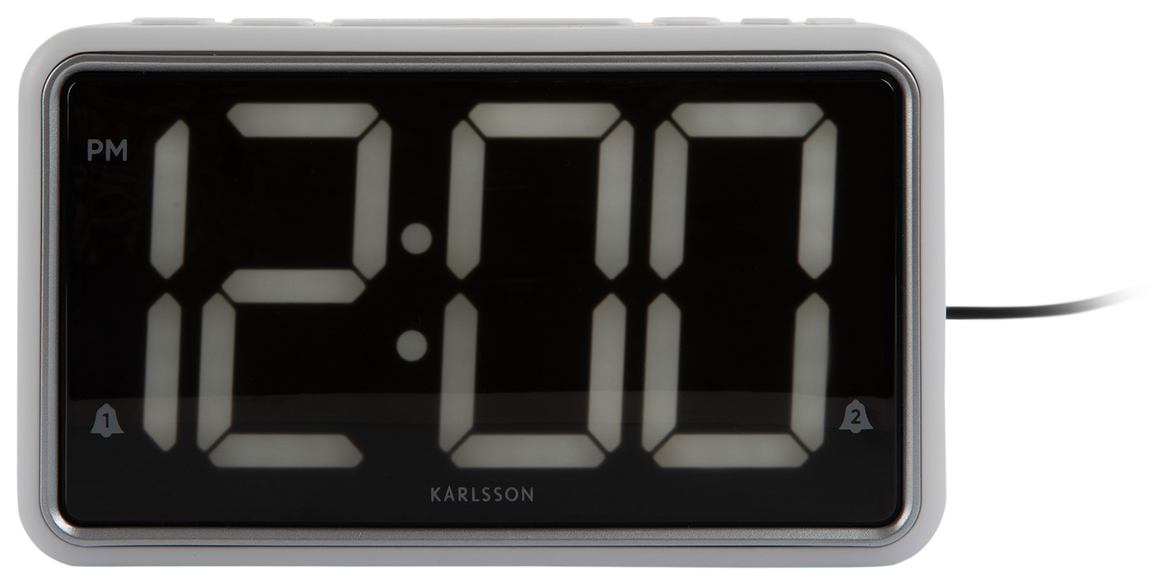 Karlsson New Retro alarm clock KA6035WH