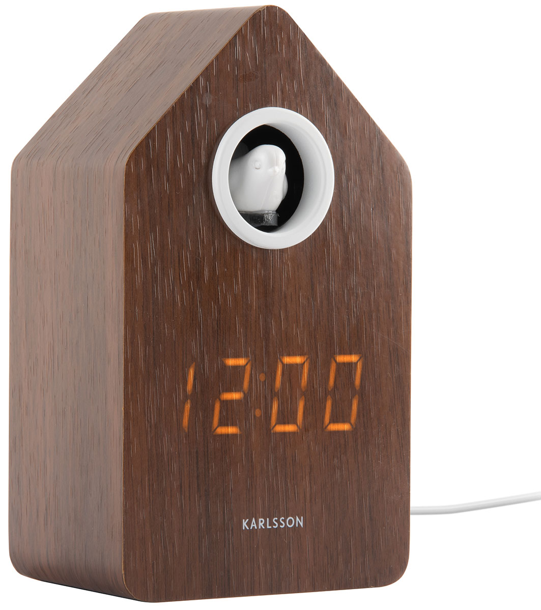 Karlsson Cuckoo LED alarm clock KA6061DW