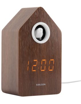 Karlsson Cuckoo LED alarm clock KA6061DW