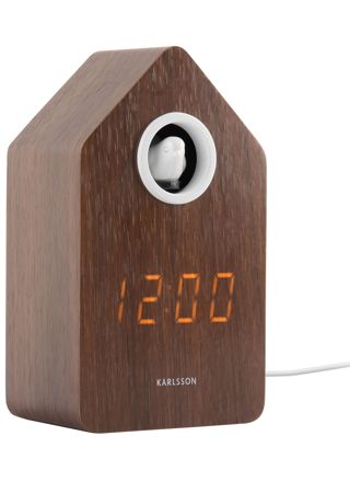 Karlsson Cuckoo LED alarm clock KA6061DW