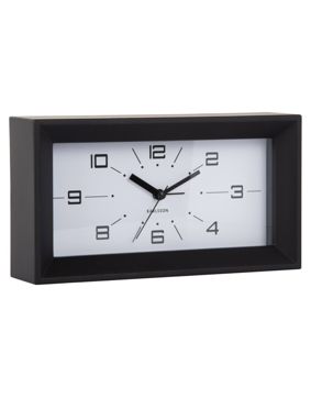 Karlsson alarm clock Lujo Rectangle black KA6066BK