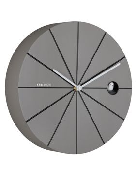 Karlsson wall clock Destacado Cuckoo dark grey KA6068DG