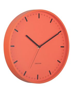 Karlsson wall clock Cool Retro bright orange KA6071OR