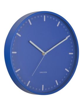 Karlsson wall clock Cool Retro cobalt blue KA6071BL