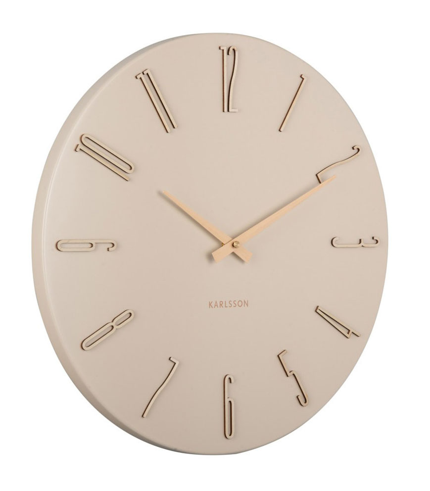 Karlsson wall clock Esmerado off white KA6072WH