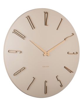 Karlsson wall clock Esmerado large off white KA6073WH