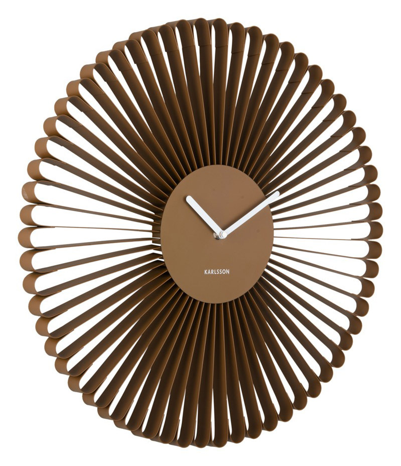 Karlsson wall clock Cascara mocha brown KA6074BR