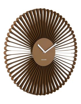 Karlsson wall clock Cascara mocha brown KA6074BR