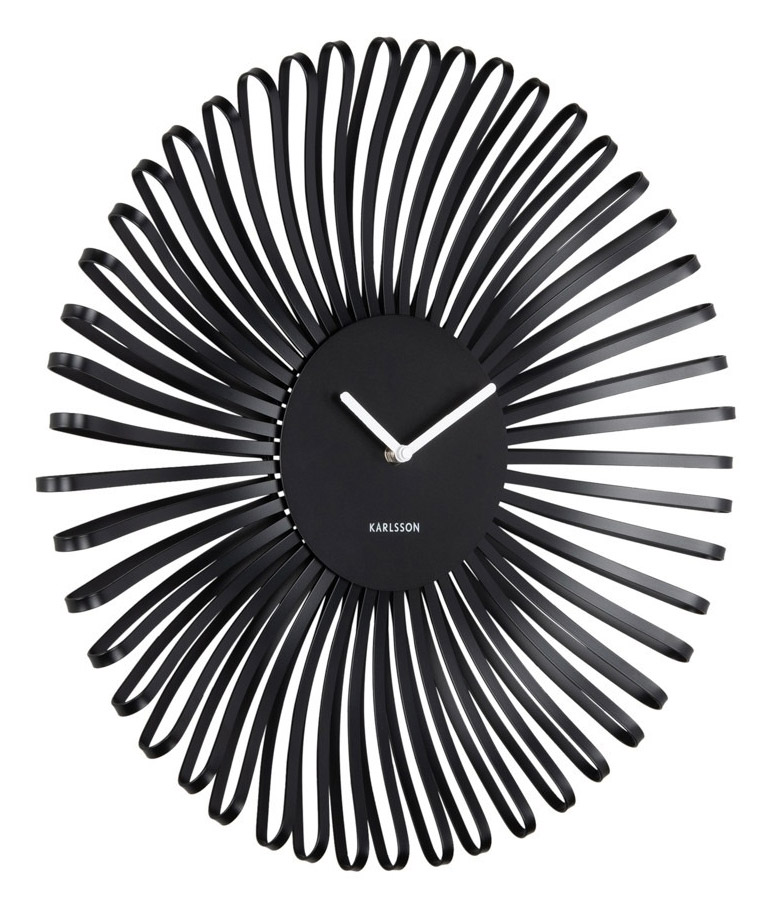Karlsson wall clock Polo black KA6075BK