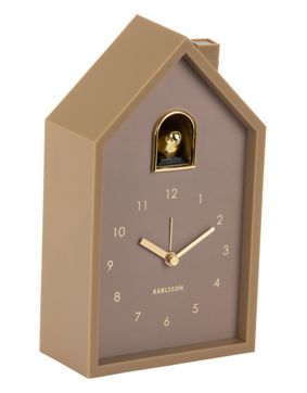 Karlsson alarm clock Modern Cuckoo Oro mocha brown KA6077BR