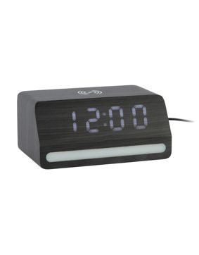 Karlsson alarm clock Retro with white LED black KA6078BK