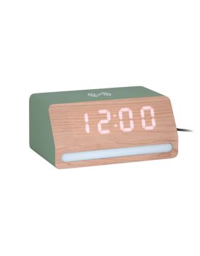 Karlsson alarm clock Retro with white LED jungle green KA6078GR