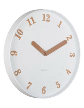 Karlsson wall clock Amena white KA6083WH