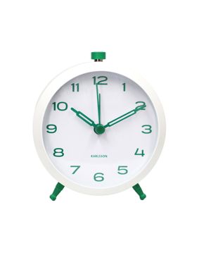 Karlsson alarm clock Button Retro retro green KA6143GR