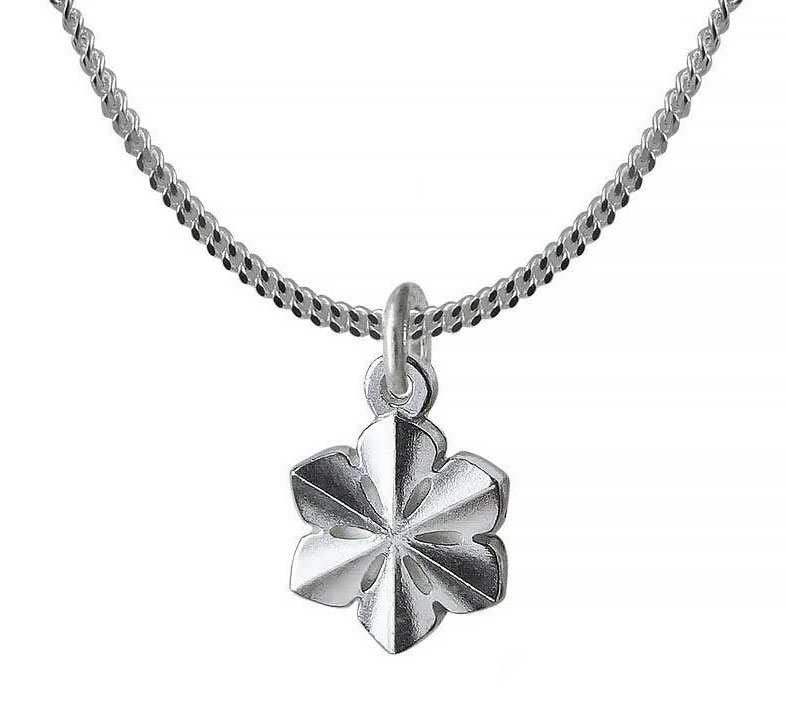 Kaamos Snowflake Necklace Small 028