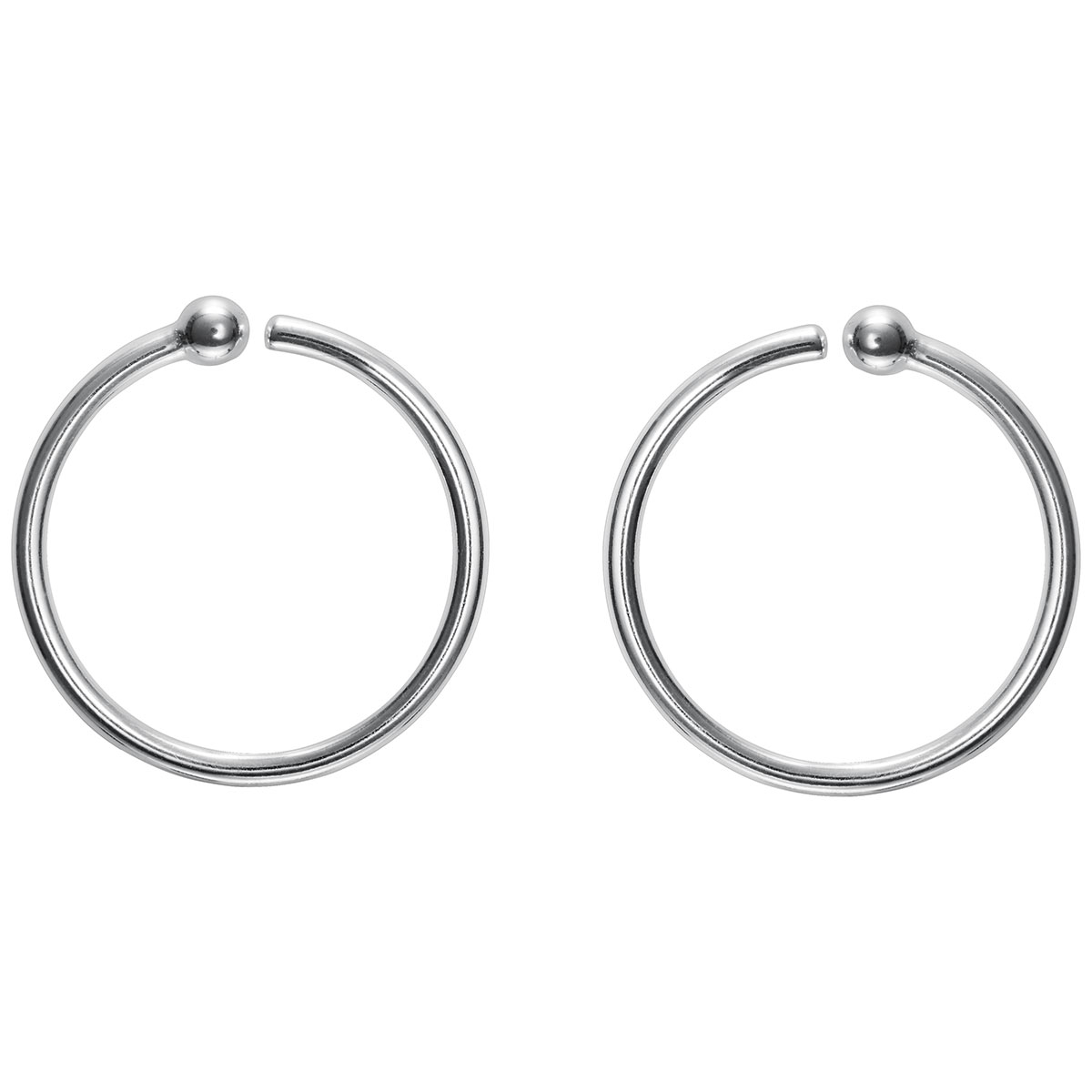 Kalevala Amulet Charm hoops silver 2670310RT