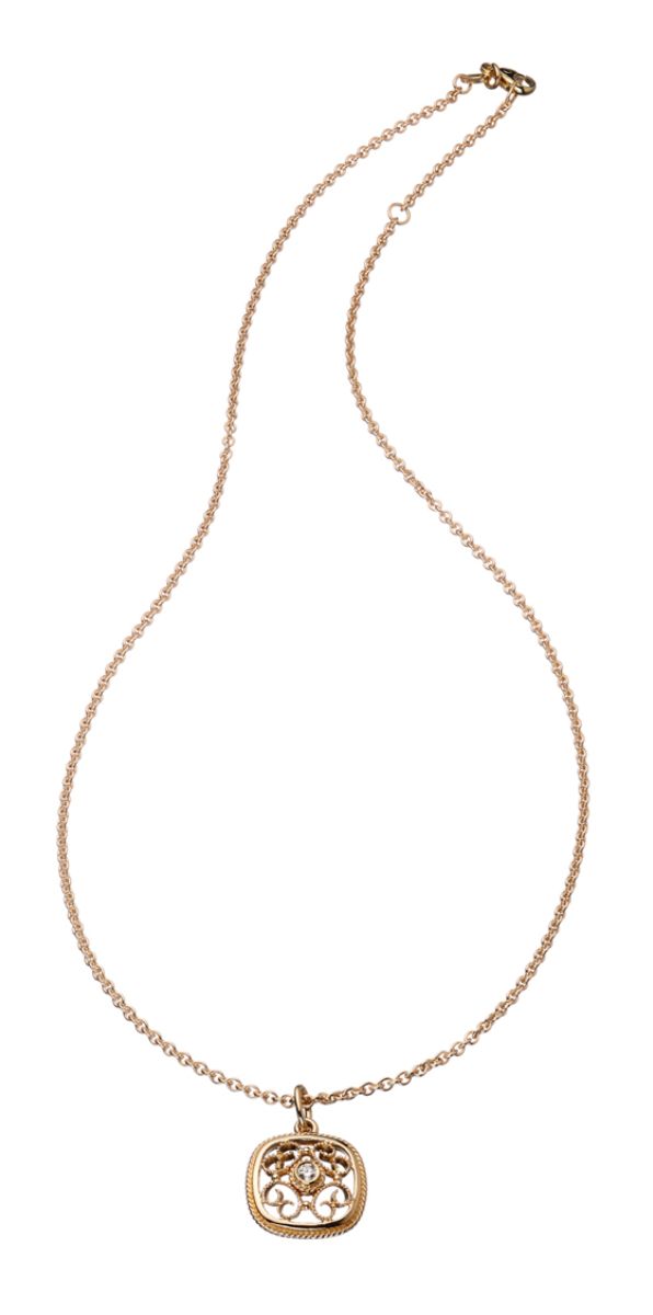 Kalevala Filigree diamond pendant 1x0,06ct gold 1207553TI45