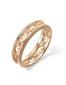 Kalevala Filigree 5 mm gold ring 141000500