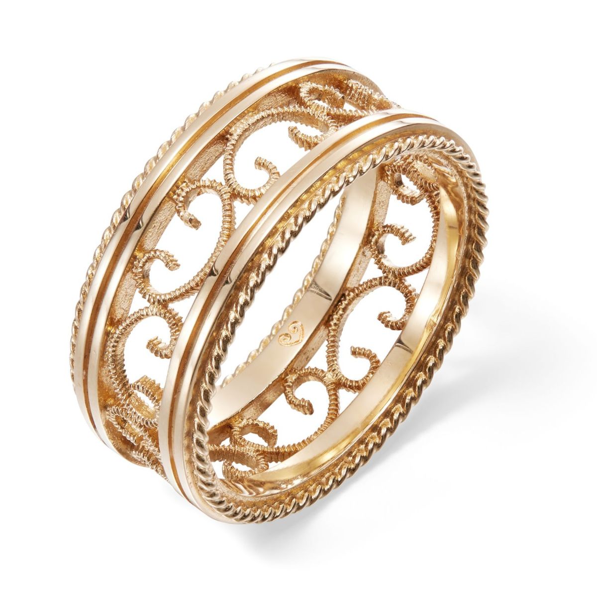 Kalevala Filigree 8.5 mm gold ring 141000502