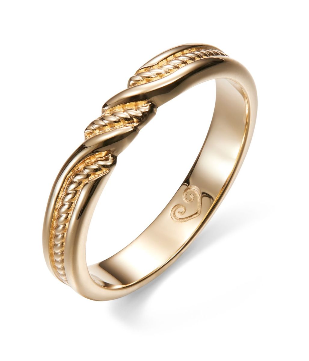 Kalevala Heritage gold ring 3.5 mm 141000100