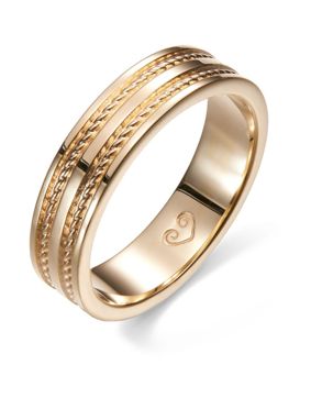 Kalevala Heritage gold ring 5 mm 141000120