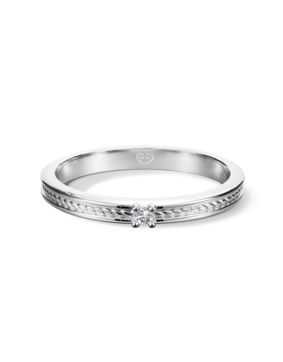 Kalevala Heritage 0.02 ct lab-grown diamond ring white gold 541000111L