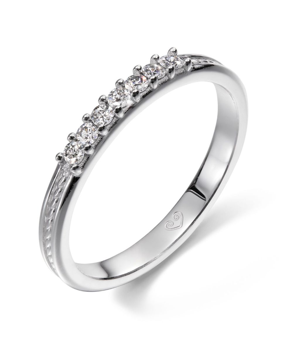 Kalevala Heritage 0.14 ct lab-grown diamond ring white gold 541000112L
