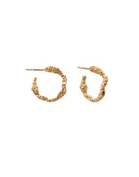 Kalevala Itu hoop earrings goldplated silver 261001400T