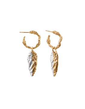 Kalevala Itu earrings seed goldplated silver 261001401T
