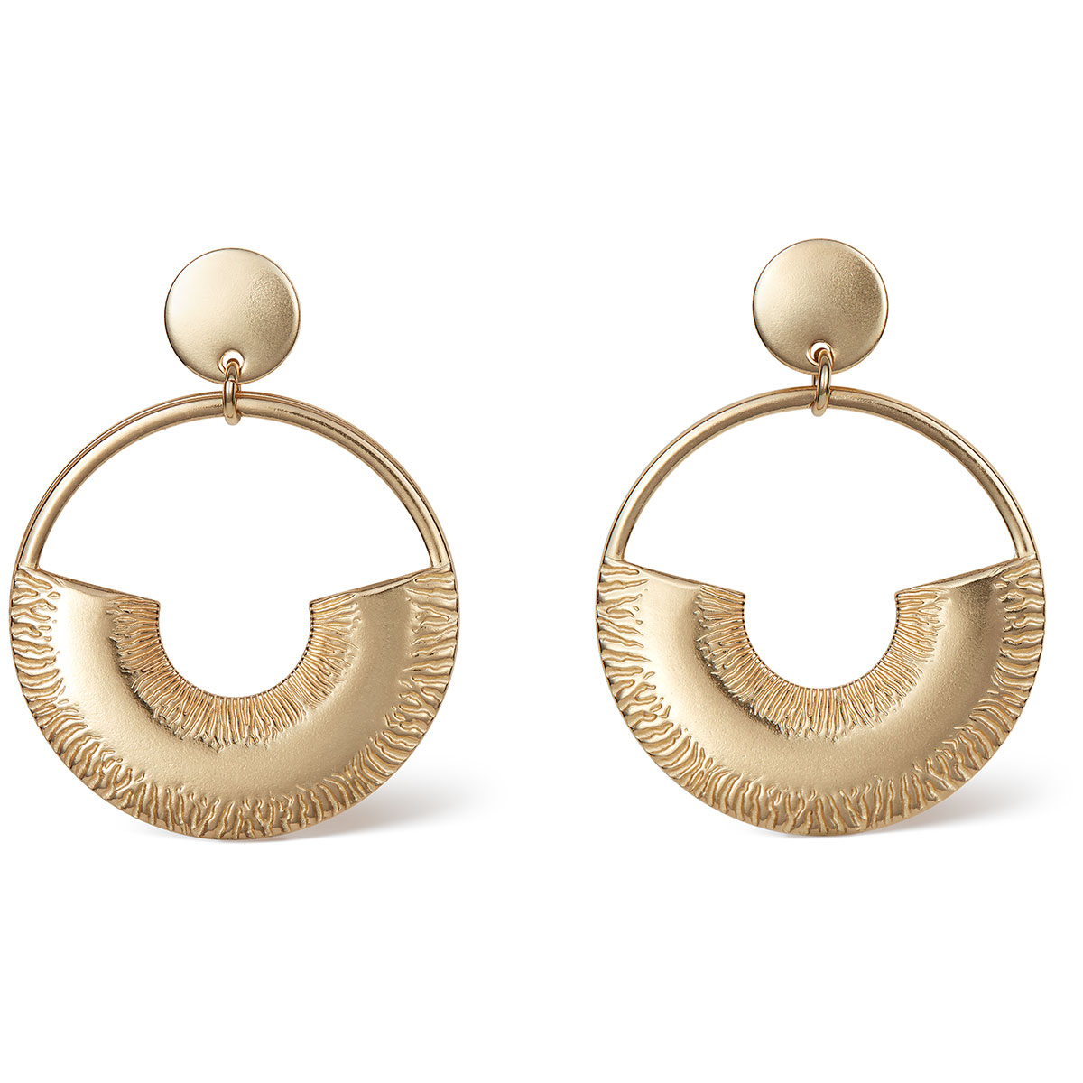 Kalevala Arcs earrings bronze 3670250T