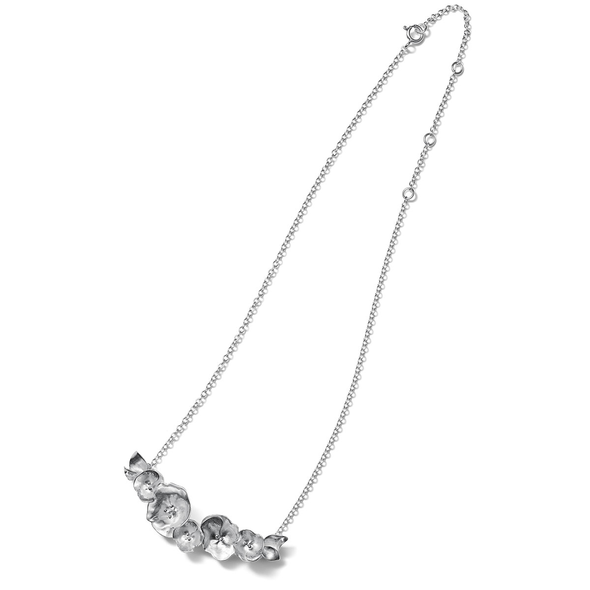 Kalevala Summer Night Rose necklace silver 23100070050