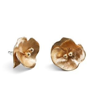 Kalevala Summer Night Rose earrings small bronze 361000700T