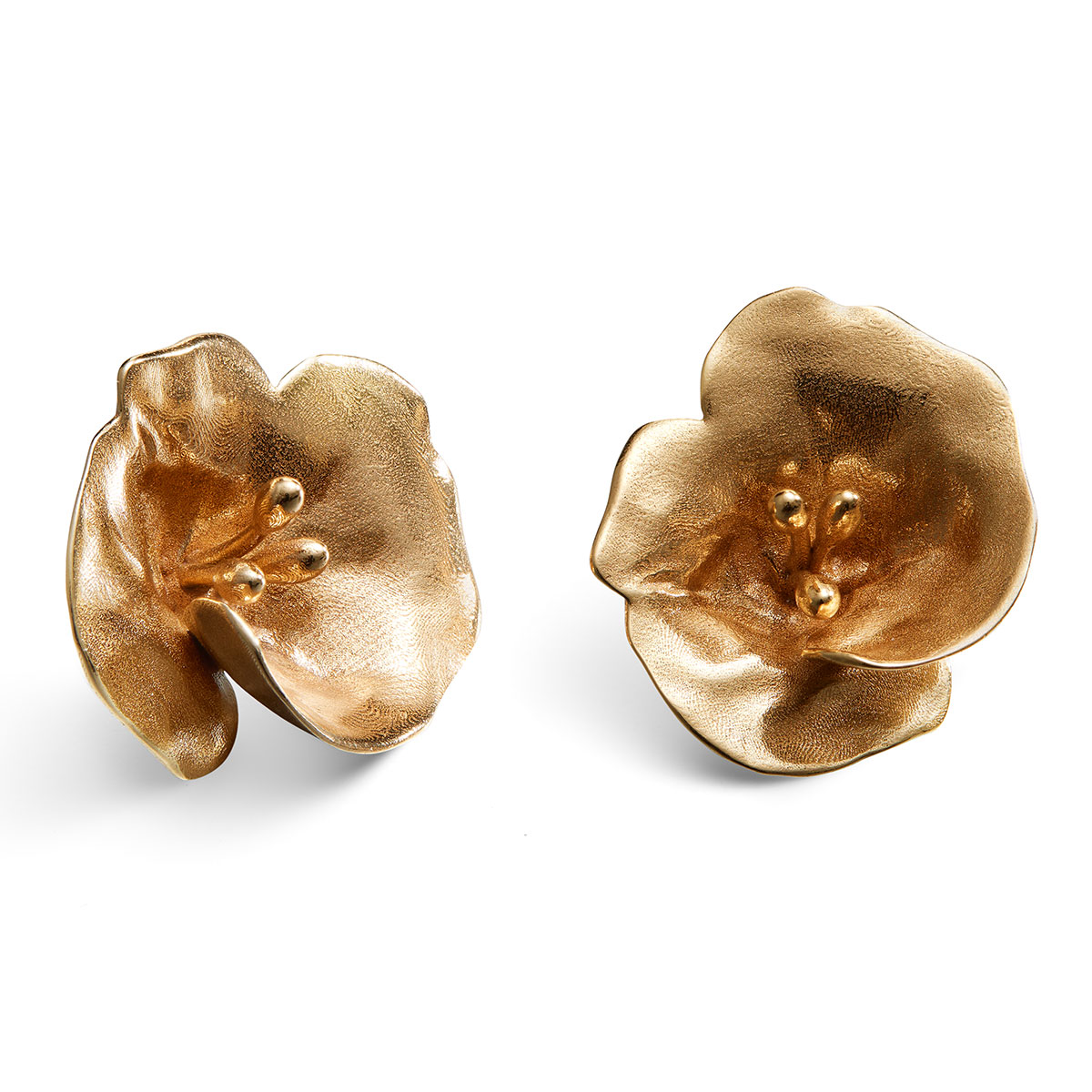 Kalevala Summer Night Rose earrings medium bronze 361000701T