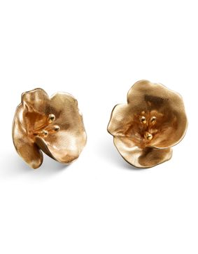 Kalevala Summer Night Rose earrings medium bronze 361000701T